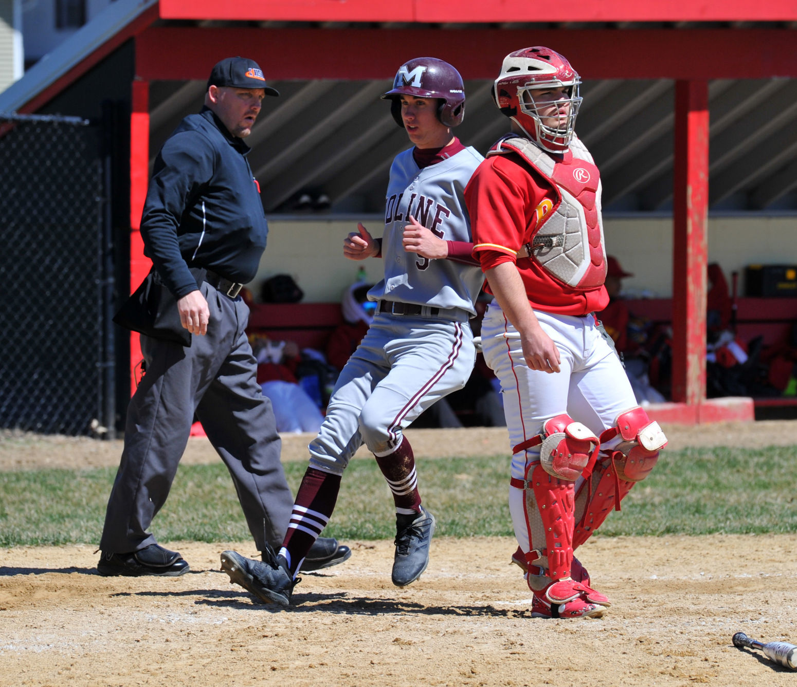 Moline at Rock Island baseball